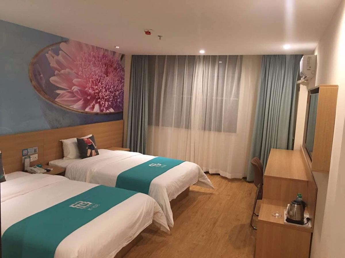 Pai Hotel Jinan Railway Staion North Plaza Dikou Road Bagian luar foto