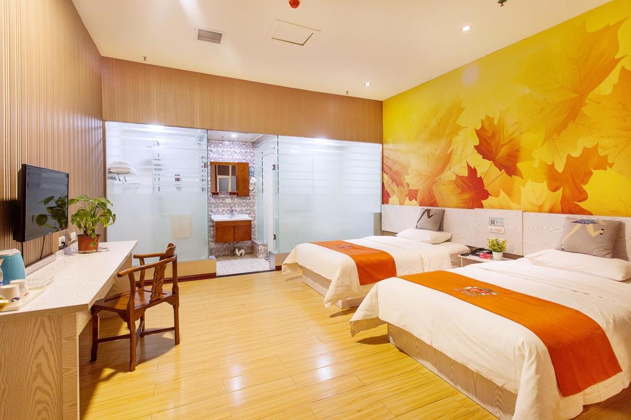Pai Hotel Jinan Railway Staion North Plaza Dikou Road Bagian luar foto