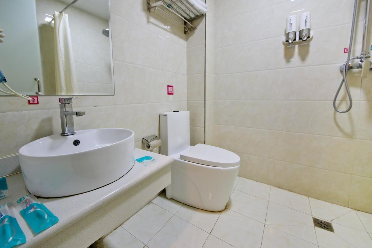 Pai Hotel Jinan Railway Staion North Plaza Dikou Road Bagian luar foto
