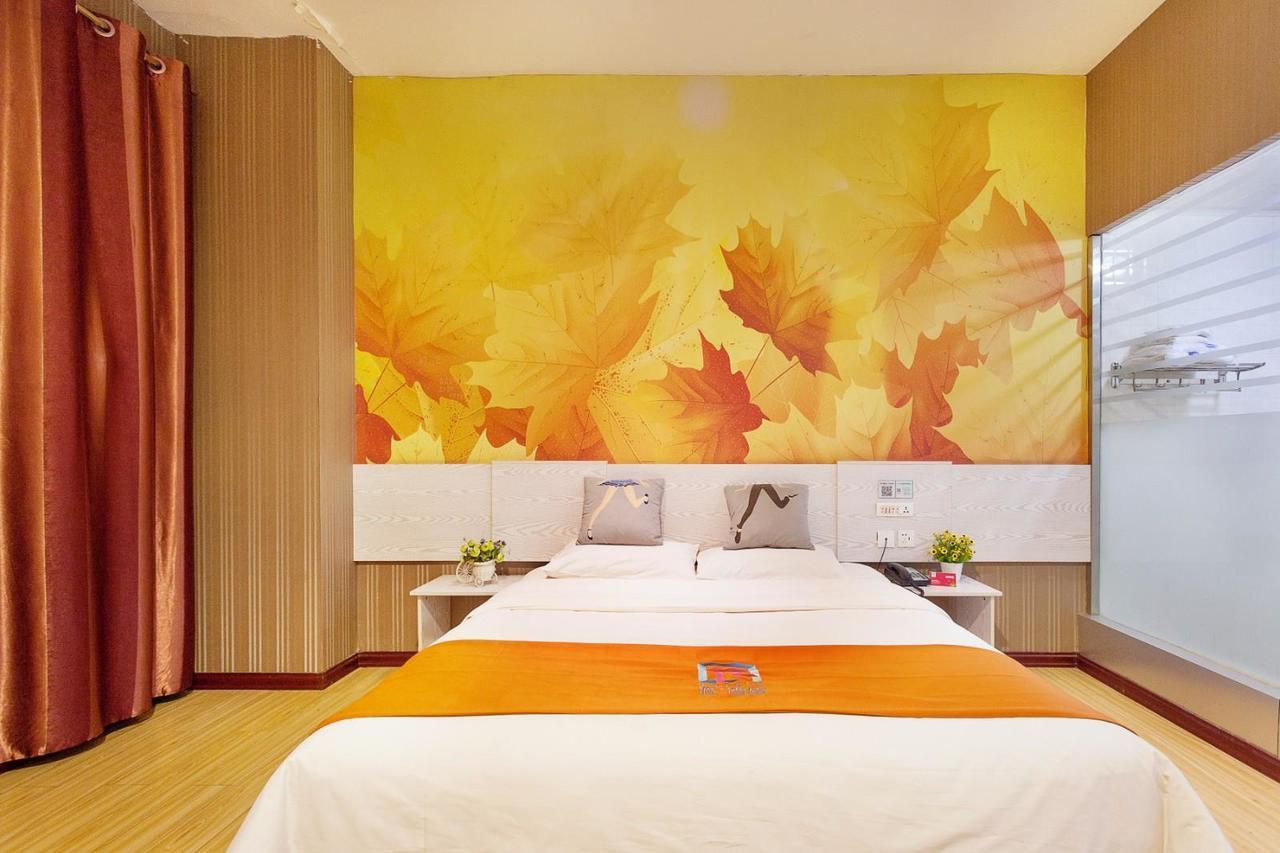 Pai Hotel Jinan Railway Staion North Plaza Dikou Road Bagian luar foto